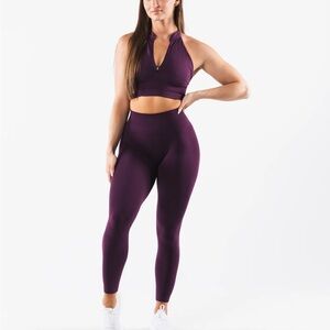 Alphalete gravity ultra high rise leggings purple